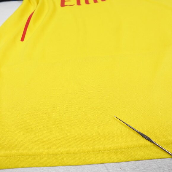 ARSENAL 2014 2015 Football Shirt Jersey Mens Large Puma Soccer Kit - Picture 12 of 13